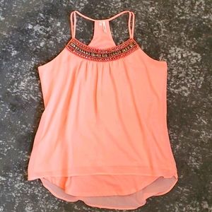 Studio Y beaded top tank